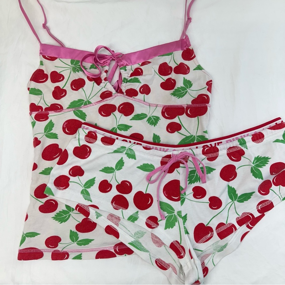 Vintage Y2K PINK Victoria secret Set